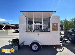 Like-New - 2022 7' x 10' Kitchen Food Concession Trailer with Pro-Fire Suppression