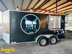 2017 - 7' x 17' Food Concession Trailer | Mobile Street Vending Unit