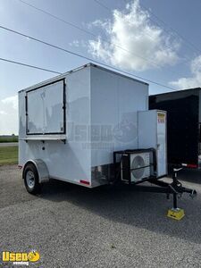 NEW - 2024 7' x 10' Compact Kitchen Food Concession Trailer Mobile Food Unit