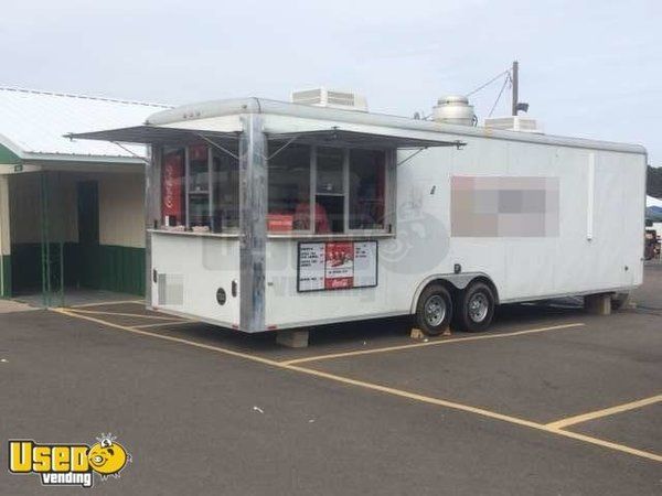 2009 - Wells Cargo 28' Mobile Kitchen Concession Trailer