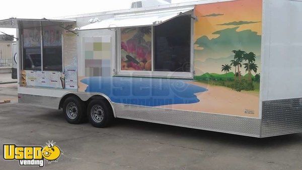 2012 - 8' x 22' Custom Food Concession Trailer- Loaded