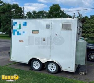 2022 - 8.5' x 12' Food Concession Trailer with Pro-Fire System