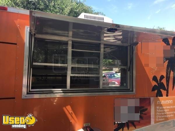 7' x 14' Bendron Titan Food Concession Trailer