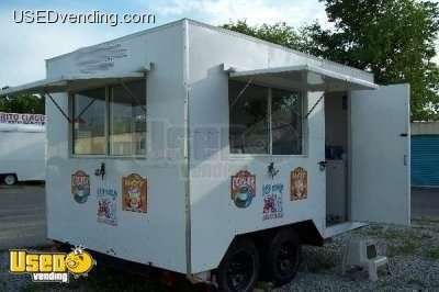 8' x 12' Concession Trailer