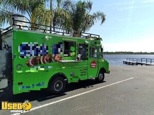 Fully-Loaded Chevrolet P30 Step Van Kitchen Food Truck with Pro-Fire