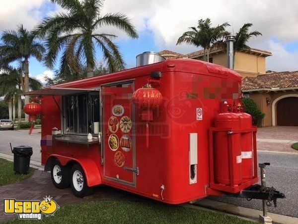 7'x 14' 2017 FORV Food Concession Trailer