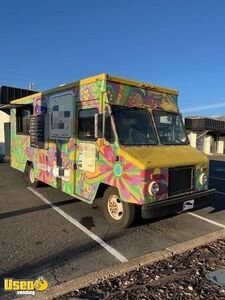 Low Miles Updated Chevy P30 Mobile Kitchen Food Truck w/ 2019 Kitchen Buildout + Fire System