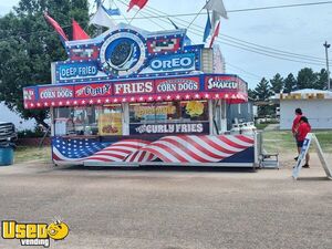 Well Equipped - 2005 8.5' x 18' Carnival Style Kitchen Concession Trailer with Porch