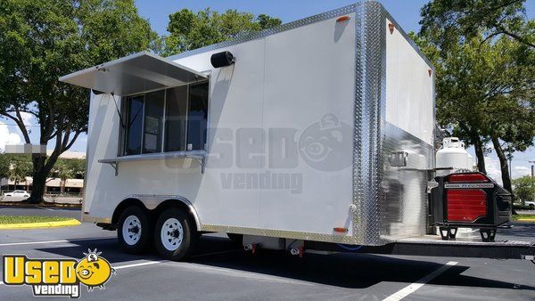 2016 - 8.6' x 16' Food Concession Trailer