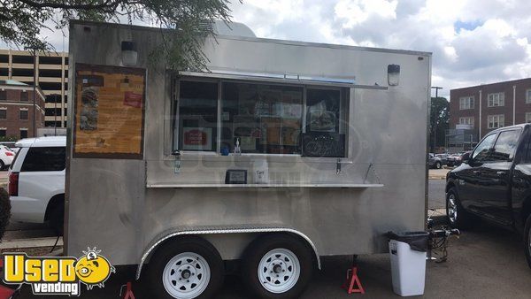 2018 - 6.5' x 12' Food Concession Trailer