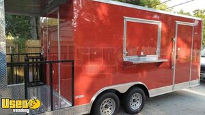 NEW 2024 CUSTOM ORDER 8.5' x 20' Freedom Food Concession Trailer with a 4' Porch