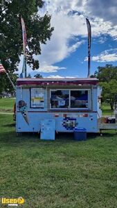 2016 - 6' x 12' Mobile Ice Cream and Shaved Ice Concession Trailer