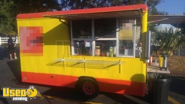 7' x 12' Food Concession Trailer