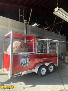 Lightly Used  2022 6' x 13' Wood-Fired Pizza Registered Concession Trailer with Porch