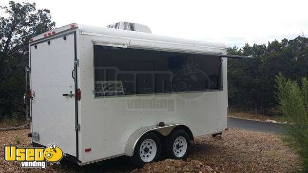 2013 Enclosed Cargo Trailer with Concession