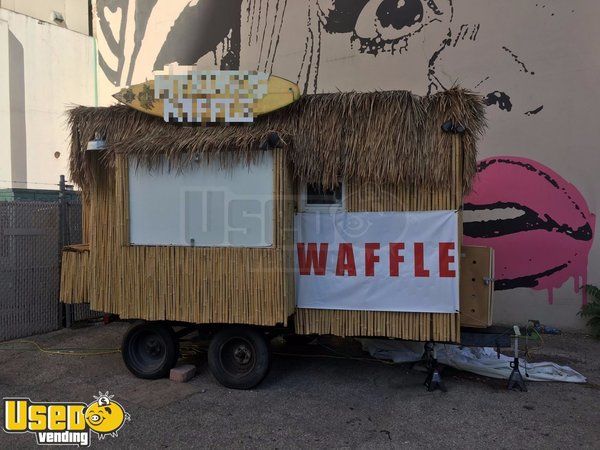 Very Unique 2015 - 15.5' Used Mobile Kitchen Food Concession Trailer