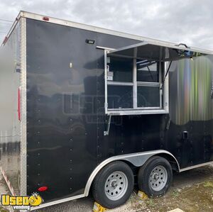 2019 Freedom 8.5' x 14' Commercial Mobile Kitchen Food Vending Trailer