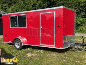 NEW - 2025 7' x 14' Quality Cargo Shaved Ice Trailer Snow Cone Snowball Concession Trailer
