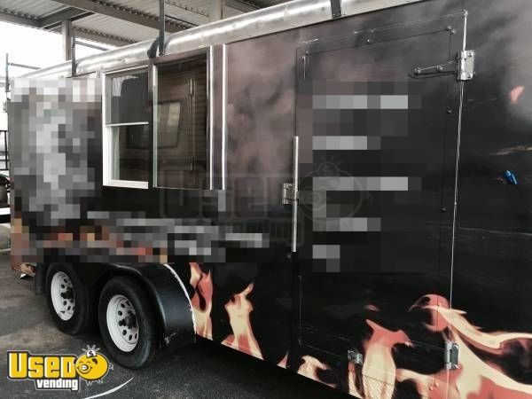 8' x 18' Food Concession Trailer