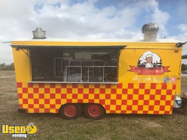 7' x 14' Food Concession Trailer