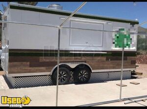 Like-New 2022 8.5' x 20' Titan Kitchen Food Concession Trailer with Pro-Fire Suppression