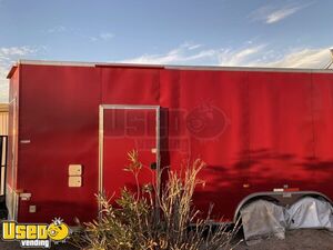 NEW - 2017 8.5' x 24' Cargo Craft Brick-Oven Pizza Concession Trailer with Bathroom