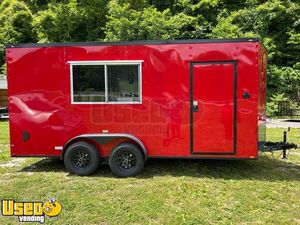 NEW - 2025 7' x 16' Quality Cargo Food Concession Trailer