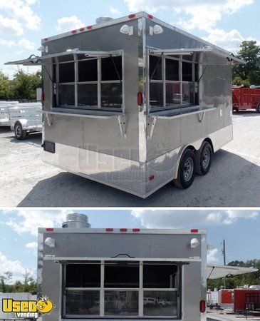 2017 - 8.5' x 14' Food Concession Trailer