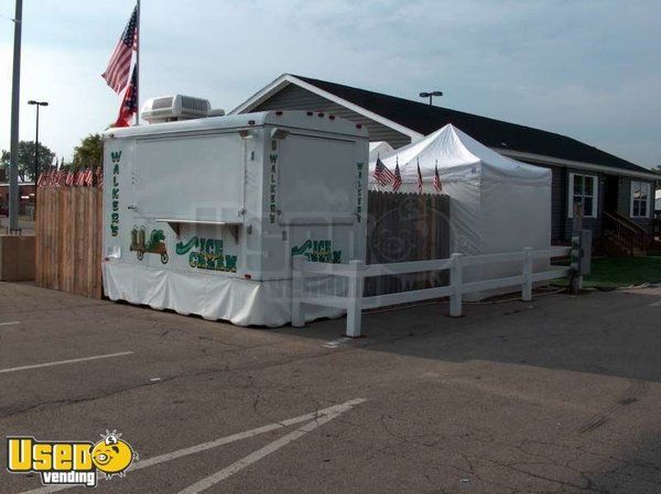 Two Great Ice Cream Concession Trailers with Equipment