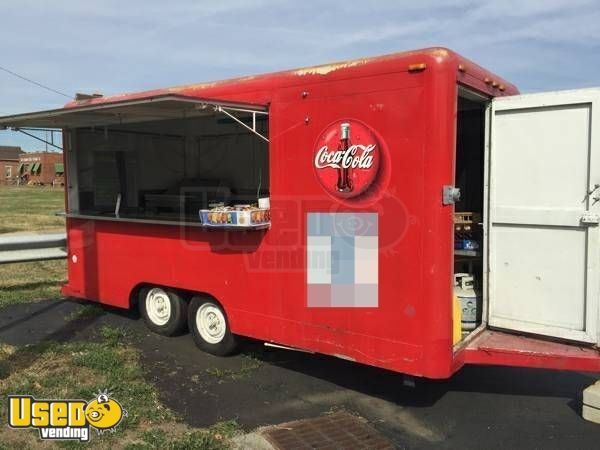 8' x 16' Food Concession Trailer