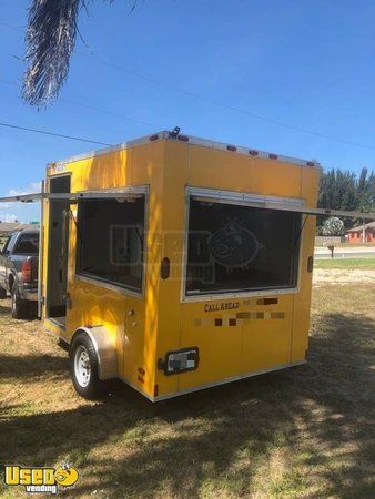 Used 2012 - 7' x 12' Tropic Food Concession  Kitchen Trailer