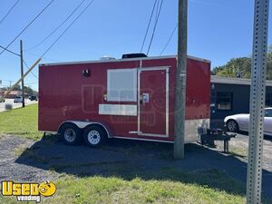 Like New - 2016 7' x 16' Kitchen Food Trailer | Food Concession Trailer