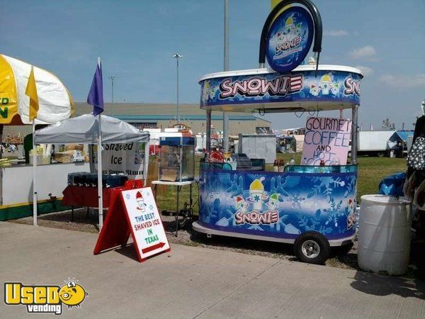 (2) - Snowie Concession Trailer / Kiosks