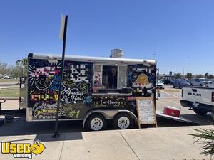 2016 7' x 14' Kitchen Food Concession Trailer with Pro-Fire System