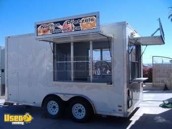 2007 - 8.5 x 14 J & L Cargo Concession Trailer