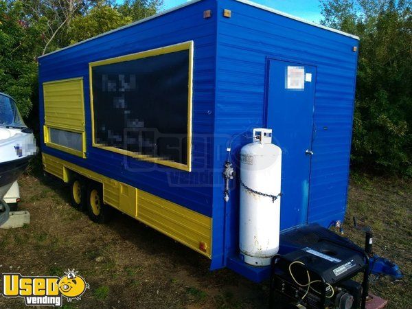 8' x 20' Food Concession Trailer