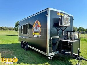 Like-New - 2023 8' x 18' Kitchen Food Concession Trailer with Pro-Fire Suppression