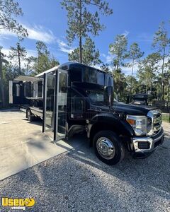 2015 - Ready To Go Ford F-550 Super Duty 29' Food Truck with New 2024 Kitchen