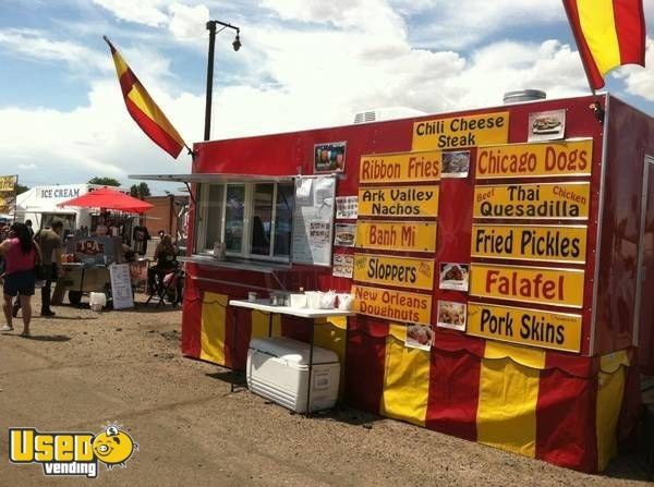 8.5' x 17' Food Concession Trailer