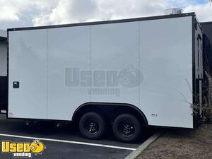 NEW - 2025 8.5' x 16' Empire Concession Trailer with Bathroom | DIY Trailer