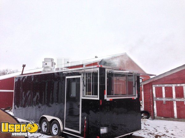 Used 2013 BBQ Trailer with Smoker