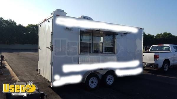 2015 - 7' x 16' Food Concession Trailer