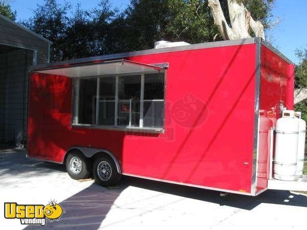 2013 - 20' x 8.5' Worldwide Concession Trailer