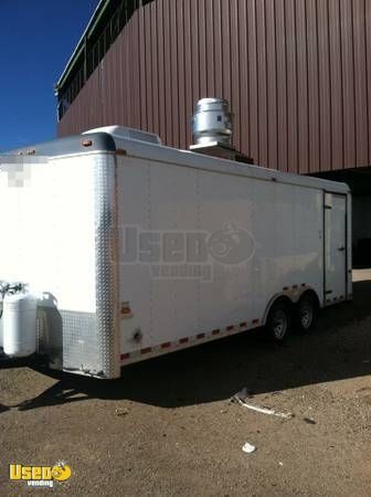 8.5 x 20' Food Concession Trailer