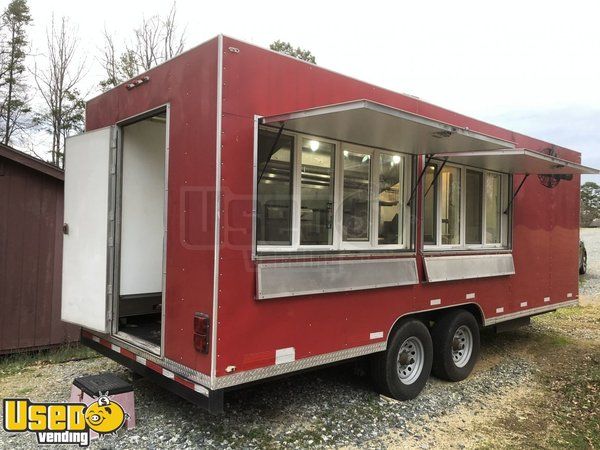 2012 - 8.5' x 20' Food Concession Trailer / Used Mobile Kitchen Unit