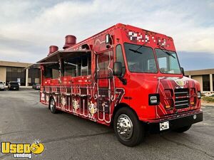 Pro-Fire Installed Ford P1000 Step Van Mobile Kitchen Unit Angeles