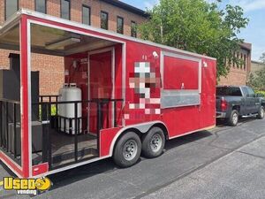 Inspected - 2019 8.5' x 22' Covered Wagon Kitchen Food Concession Trailer with Porch