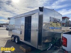 2022 8' x 18' Kitchen Food Concession Trailer with Pro-Fire System