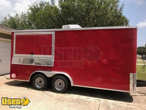 2016 - 8' x 16' Food Concession Trailer