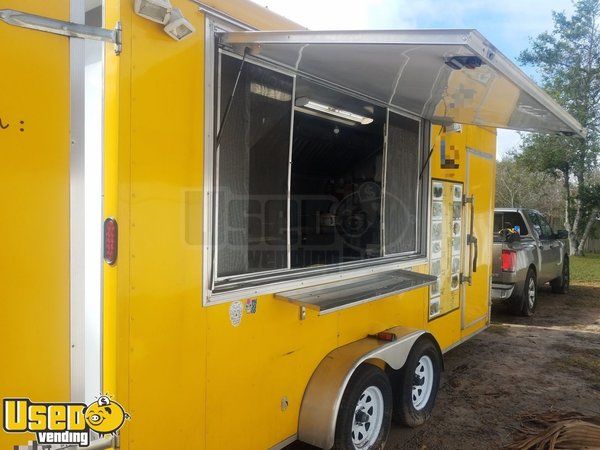 7' x 16' Food Concession Trailer